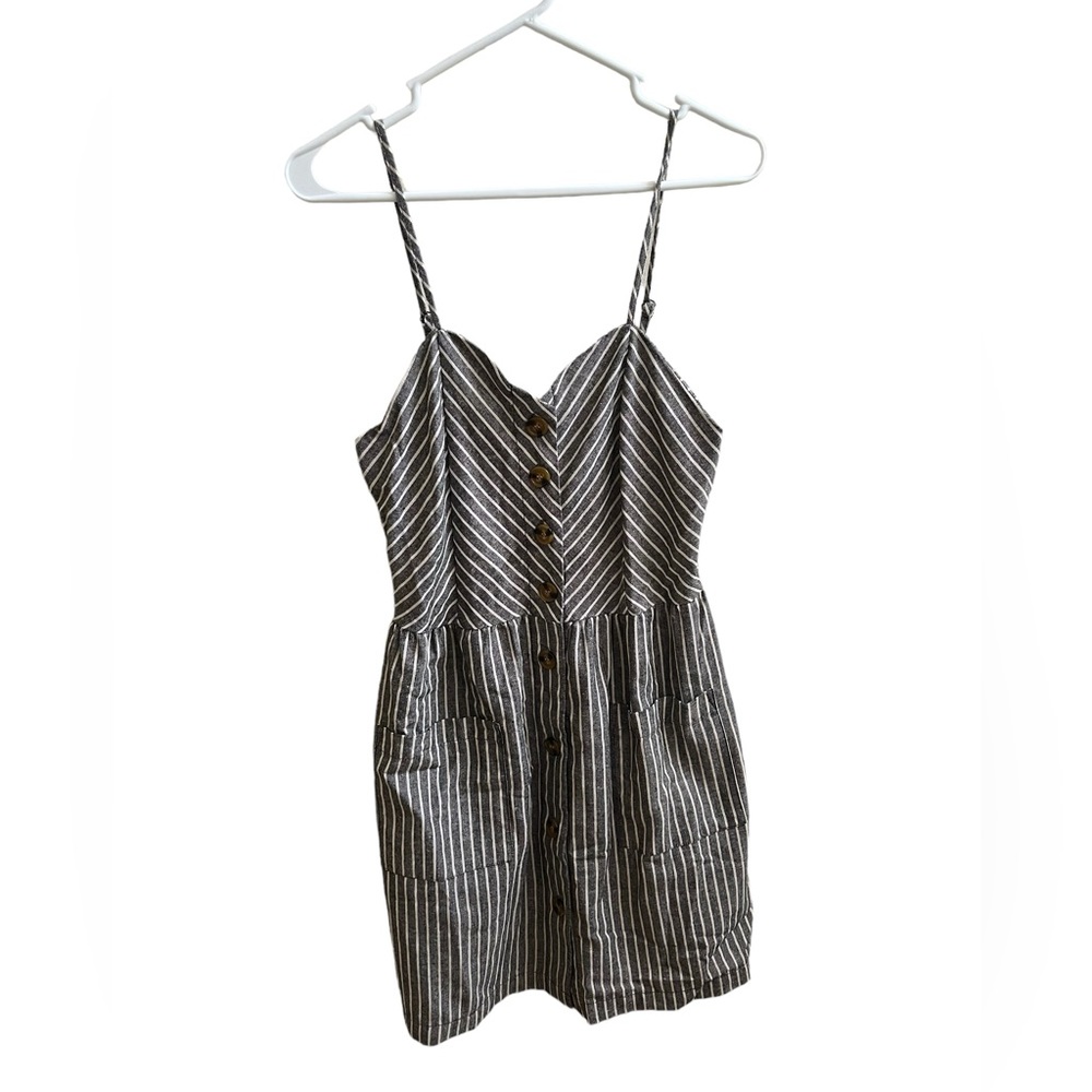 CI SONO striped mini dress